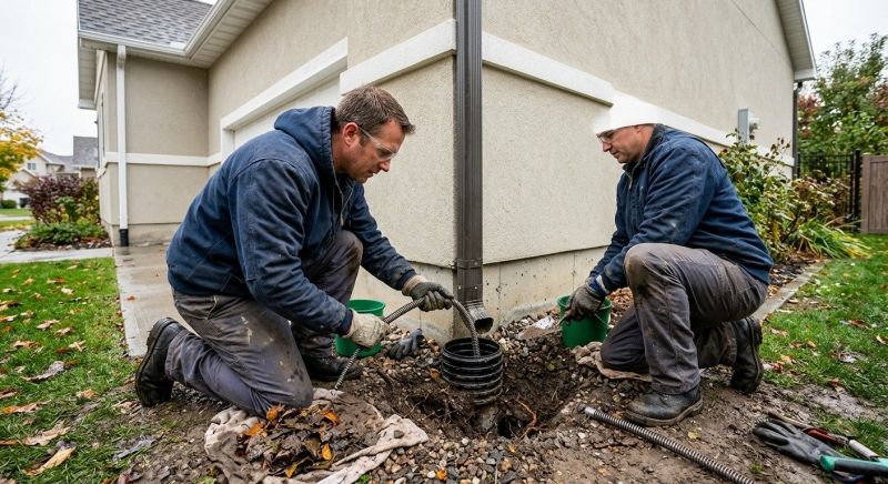 Downspout Cleaning in Bergen County, NJ
