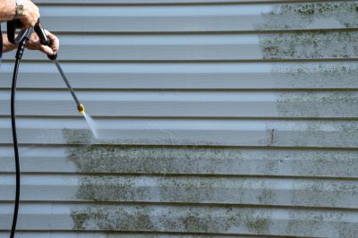 Clean Siding Surface