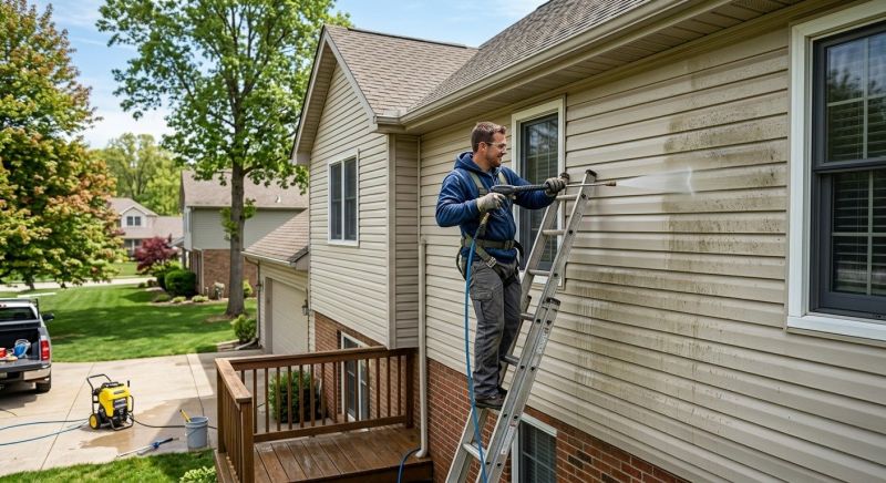 Siding Power Washing